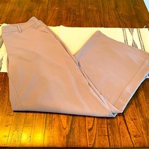 New York & Co Wide Leg Gray Dress Pants